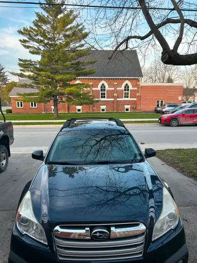 2013 navy blue Subaru outback in great condition! 159,800km. Two owners. Bought it at 80,000km. Driv...