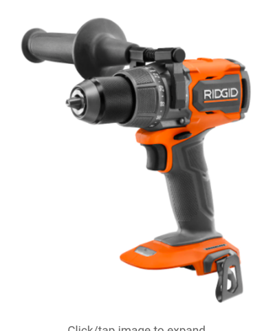 Ridgid 1/2" cordless hammer drill, View more