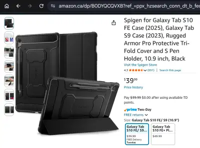Spigen Tablet Case For Samsung Tab S9, View more
