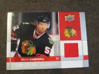 2009-10 Upper Deck Serie 2 GJ2-BC Brian Campbell hockey carte