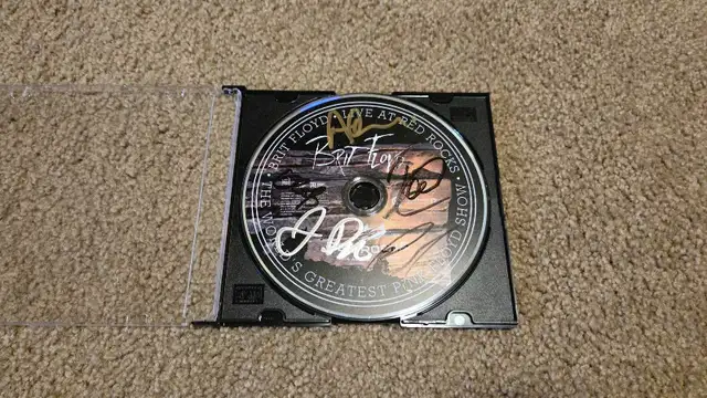 Brit Floyd Autographed DVD