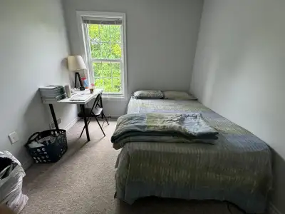 Discover your private retreat! This cozy room for rent comes complete with its own dedicated washroo...