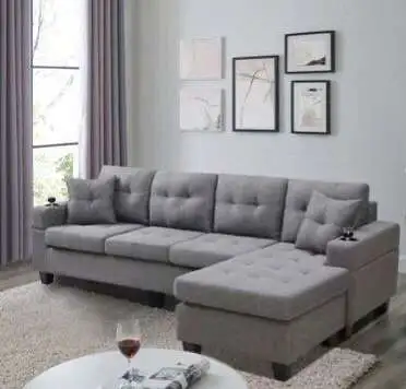 Don't Miss Out Deal Reversible Comfort Living Sectional Sofa Set63826840155009120