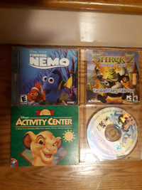 Disney Activity Centre CDs  & Games - Various Titles