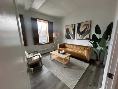 A quiet, fully furnished therapy offices are available for rent inside an established psychotherapy...