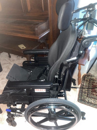 Manual well equipped wheelchair 