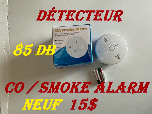 Détecteur CO fumée dans Autre  à Lanaudière