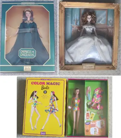 Empress Of Emeralds, Lady Camille, or Color Magic Barbie - BNIB, View more
