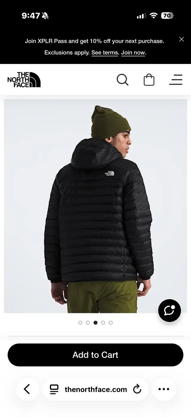 Brand New North Face Terra Peak Hooded Jacket in Men's in Calgary - Image 6