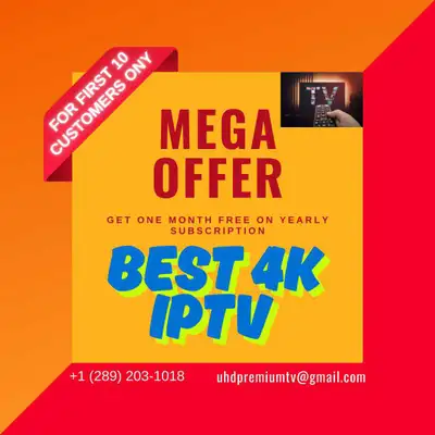 IPTV Sale - UHD quality , View more