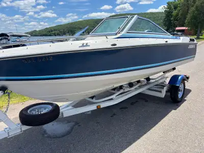 1984 Cadorette Bowrider For Sale! Fully restored. Everything is new. New seats, new floors, new carp...