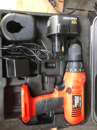 Black and decker 12 v drill