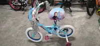 Bike For Sale - Girls Bike Elsa Frozen with Helmet