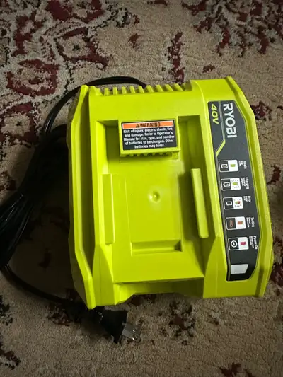 Ryobi 40V Charger brand new firm price , View more