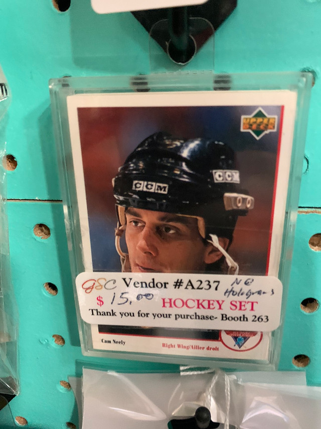 1991 McDonald’s FIRST Hockey Card Set No HOLOS Booth 263 in Arts & Collectibles in Edmonton