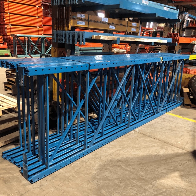 Used RediRack Pallet Racking Endframes/Beams/Wire decks Industrial