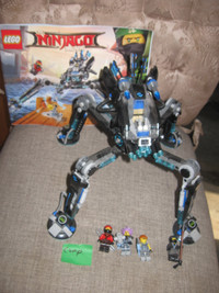 LEGO Ninjago Movie Water Strider #70611 Complete w/figs