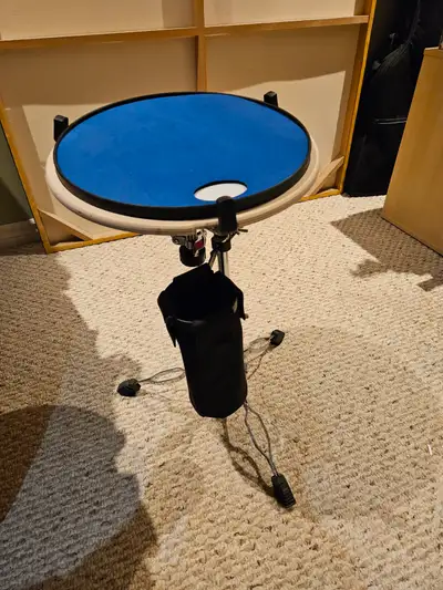 Snare drum stand and Practice Pad, View more