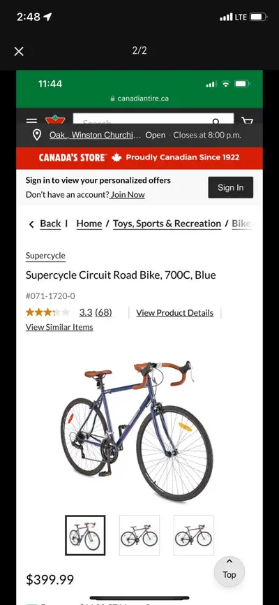 Supercycle Circuit Road Bike , View more