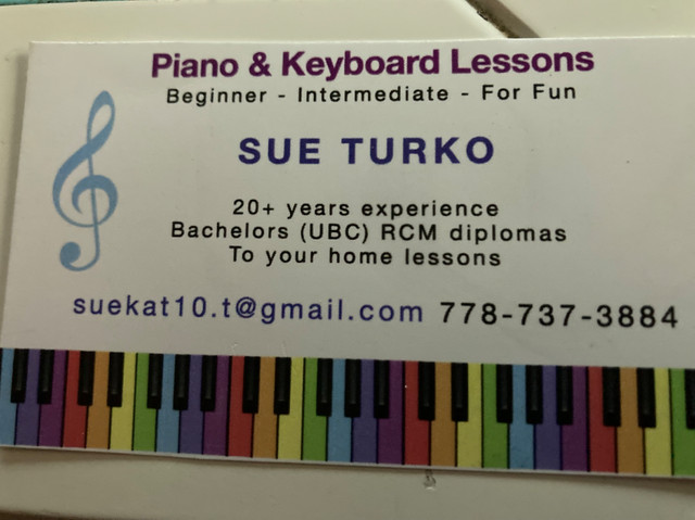 AFFORDABLE PIANO OR KEYBOARD LESSONS dans Cours de musique  à Centre-ville et Ouest de la ville - Image 4