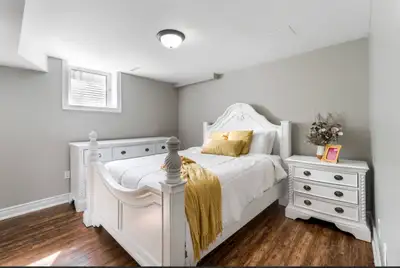 One Bedroom Spacious finished Basement apartment