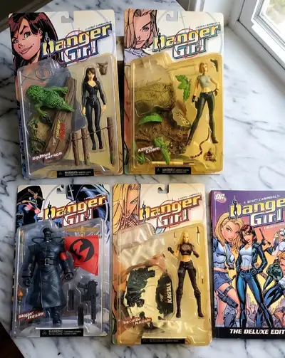 Vintage 1999 Danger Girl Action Figure Collection, View more