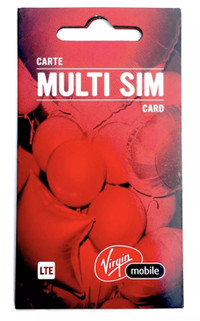 Multi SIM Virgin Mobile (Standard.Micro.Nano)