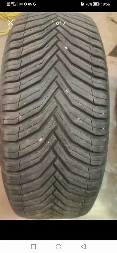 1x tire only no rim. Like new, 8mm treads, Manufactured Dot: week18/2024. 1 patch repair. Pickup Orl...