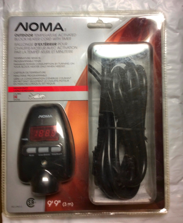 Winter Gift - Timer/Temp Activated Block Heater Cord in Other in Ottawa