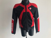 New Ducati Summer 2 Fabric Motorcycle Jacket Mens - Spidi S, M
