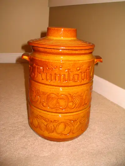 VINTAGE RUMTOPF FRUIT CROCK, View more