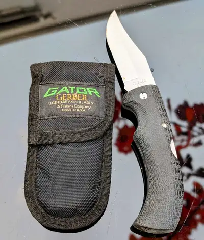 Field/Gun Cleaning Kit, Gerber Lockback Knife, Folding Saw/Knife, View more