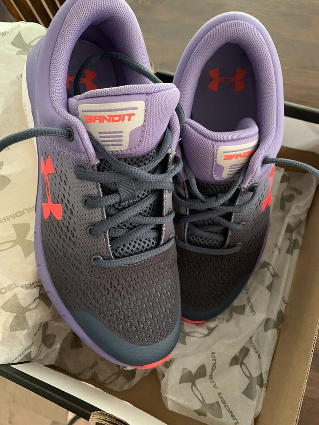 Under Armour Youth (or Women’s sz 8)  size 6 runners - new  in Kids & Youth in St. Albert