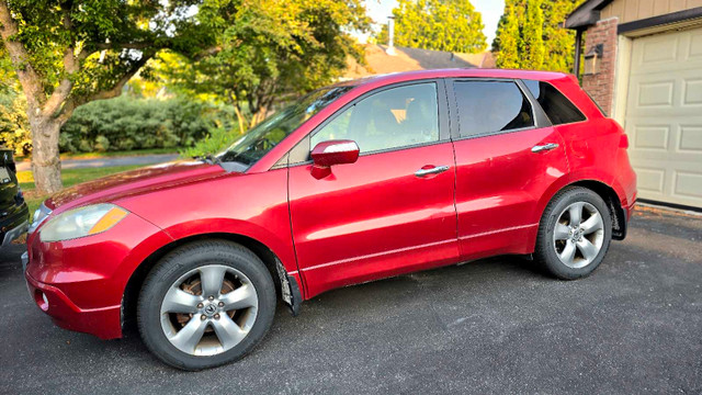  2007 Acura RDX – Fully Loaded | AWD | Red on Beige Lea in Cars & Trucks in Markham / York Region - Image 3