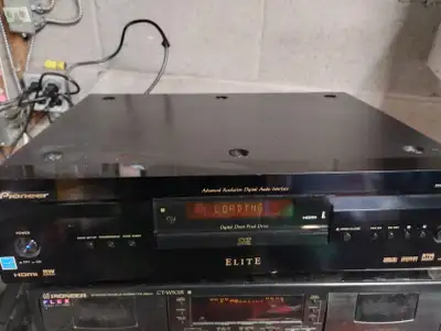 The Pioneer Elite DV 79AVi Universal Disc Player, View more