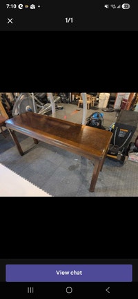 Antique Dark Wood  Table Brantford Ontario Preview