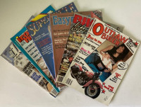 Hundreds of Biker Magazines Various Titles ~ 4 for $10