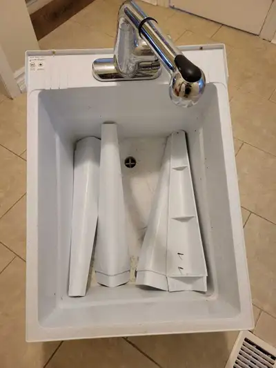 Laundry Sink and faucet, View more