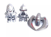 Battlestar Galactica Titans Vinyl Figures Lot of 3 3" Cylons OOP