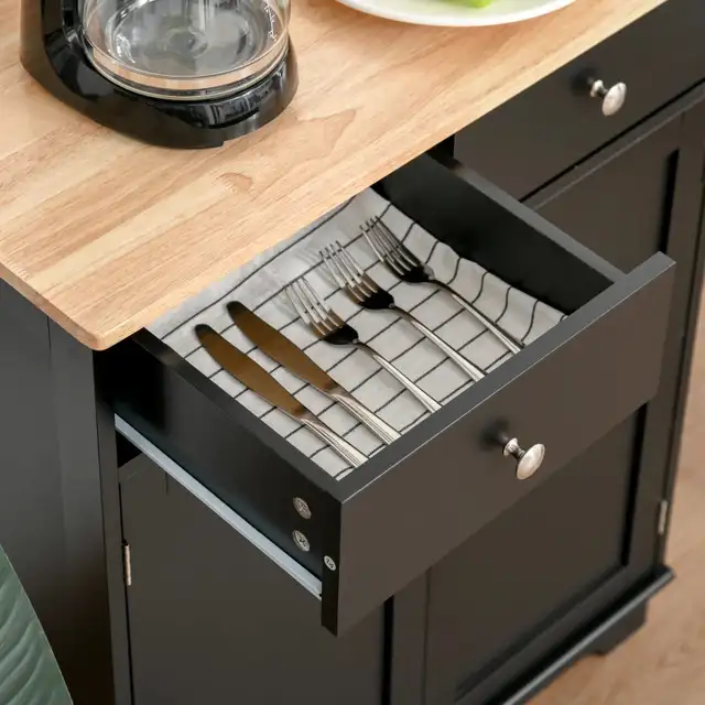 Kitchen Storage Cabinet, Sideboard Buffet Cabinet with Solid Woo in Hutches & Display Cabinets in Markham / York Region - Image 11