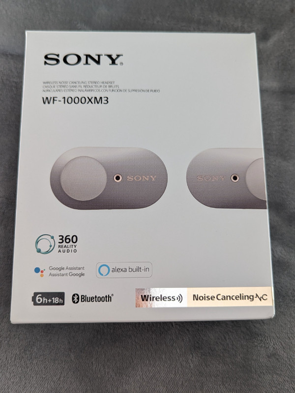 Sony Écouteur / Headphones Bluetooth WF-1000XM3 dans Écouteurs  à Longueuil/Rive Sud