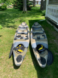 12’ fishing kayaks