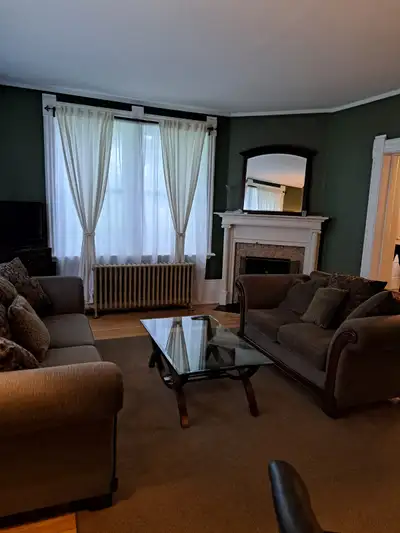 Fully Furnished one bedroom first floor apartment. Located in a historic home walking distance to do...