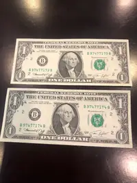 1974 American Bills $1
