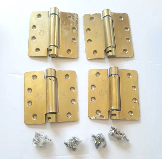 Varius Door Hinges & Screws (3-1/2-inch) in Windows, Doors & Trim in Burnaby/New Westminster - Image 4