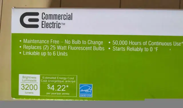 NEW LED 4ft. shop light Shediac N.B. in Electrical in Moncton - Image 5