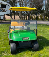 Save a horse, ride a golf cart!!  E-Z-GO Golf Cart