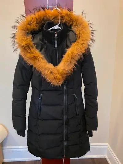 Mackage KAY-F Women's Down Coat with Natural Fur - XS / P, View more