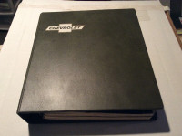 1972  GM sales persons auto order book