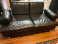 Chameleon leather couch Normand Couture